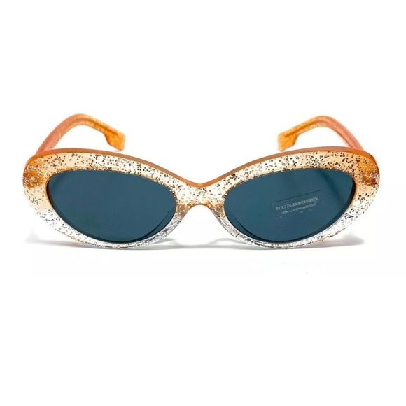Burberry Women\'s Orange Glitter Sunglasses!